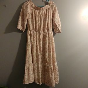 Off the shoulder dress